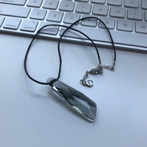 Swarovski stone pendant necklace